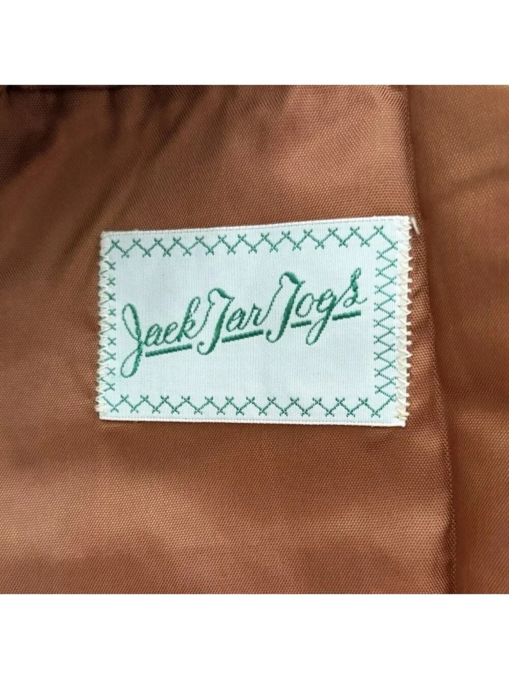 Jack Tar Togs 1950s Vintage Gold Button Up Boys Size 12 Jacket Read
